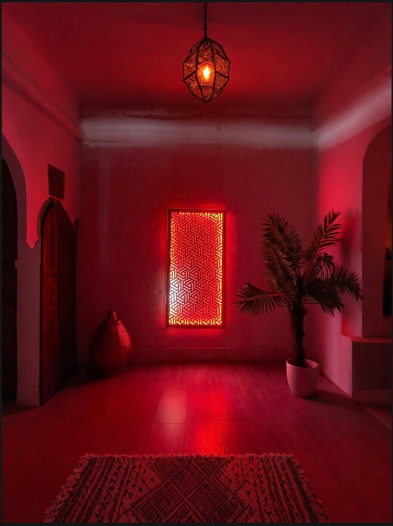 Sound Synchronised Decorative LED Panel | Abstract LED Wall Panel