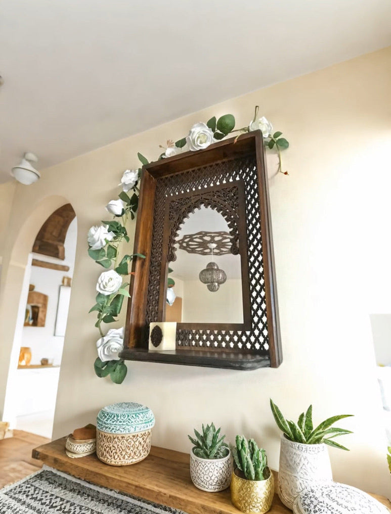Bohemian Mirror with shelve