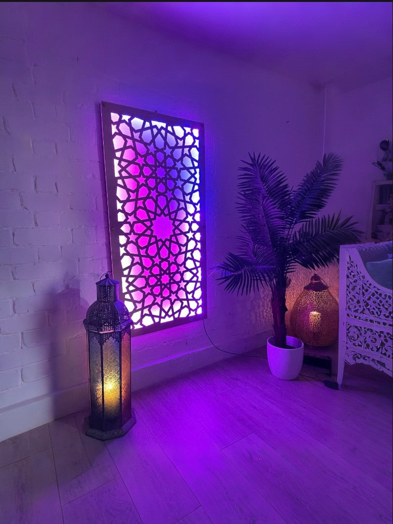 Moroccan Boho Decorative LED Panel Style 