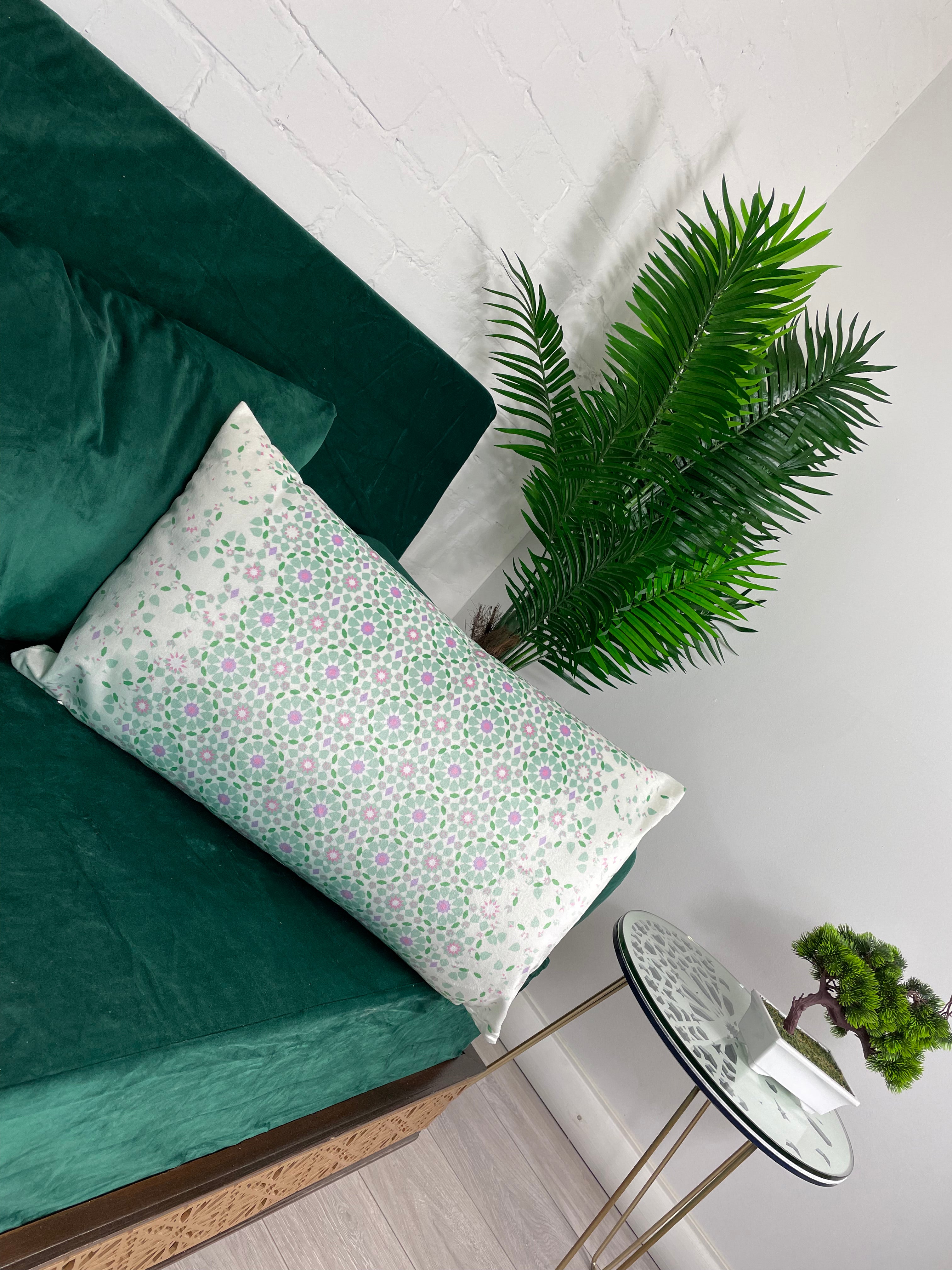 Mosaic Moroccan Cushions Cover Velvet | Boho Cushion Zellige Cover
