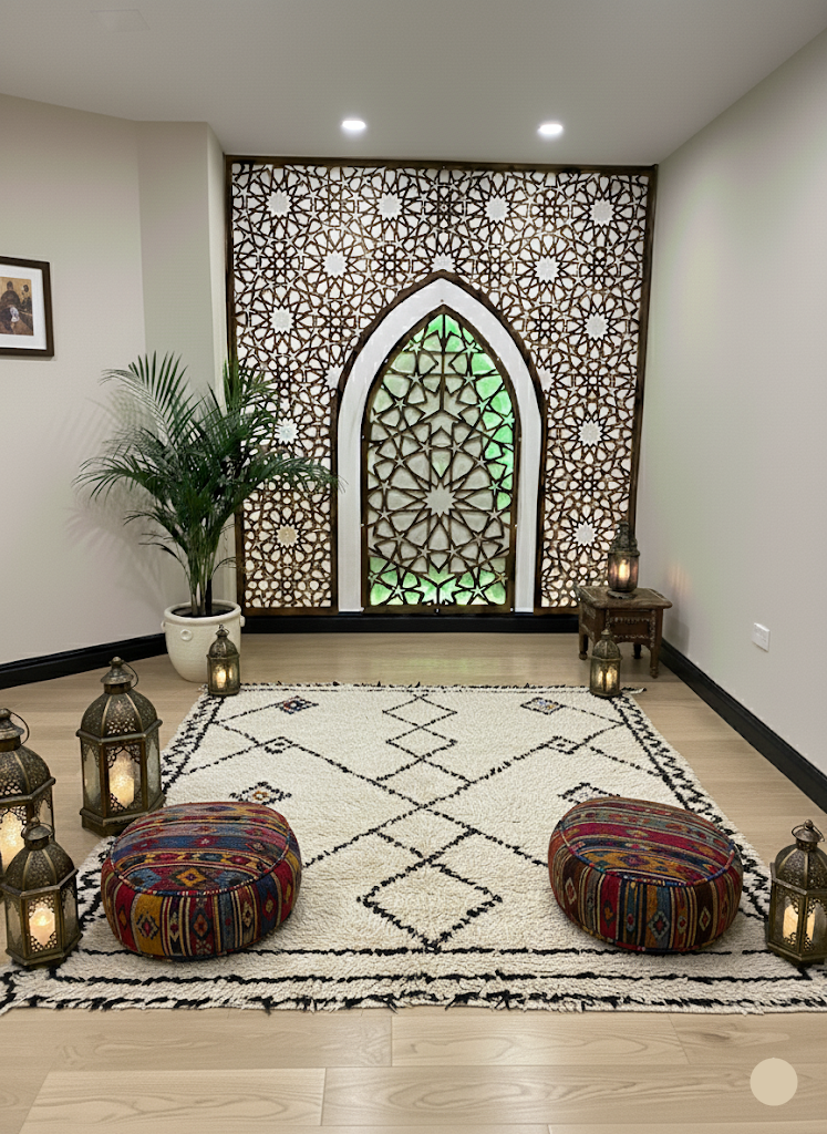LED Arched Moroccan Backdrop