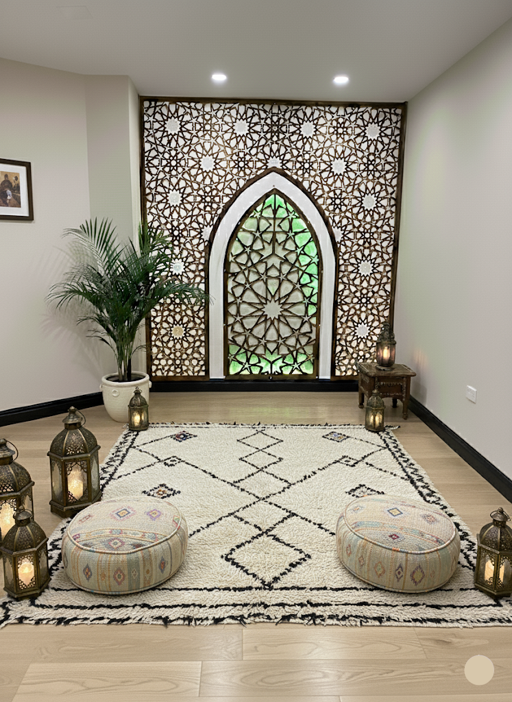 LED Arched Moroccan Backdrop