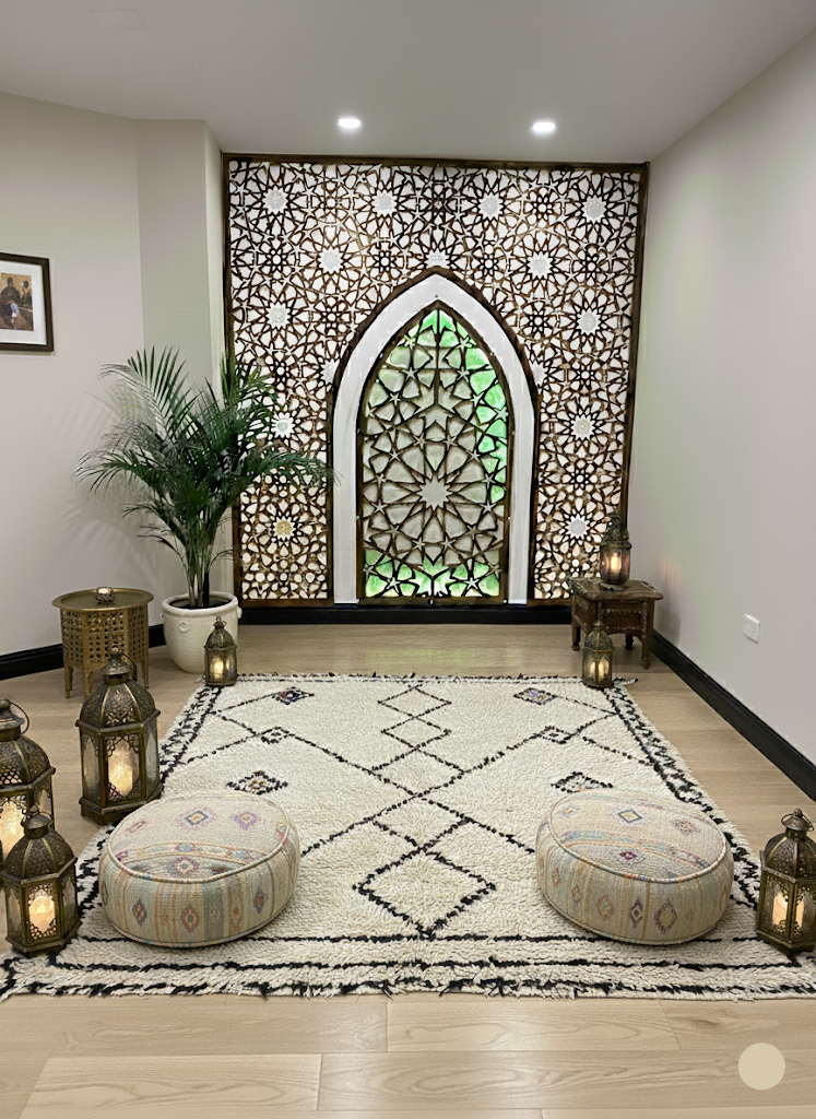 LED Arched Moroccan Backdrop