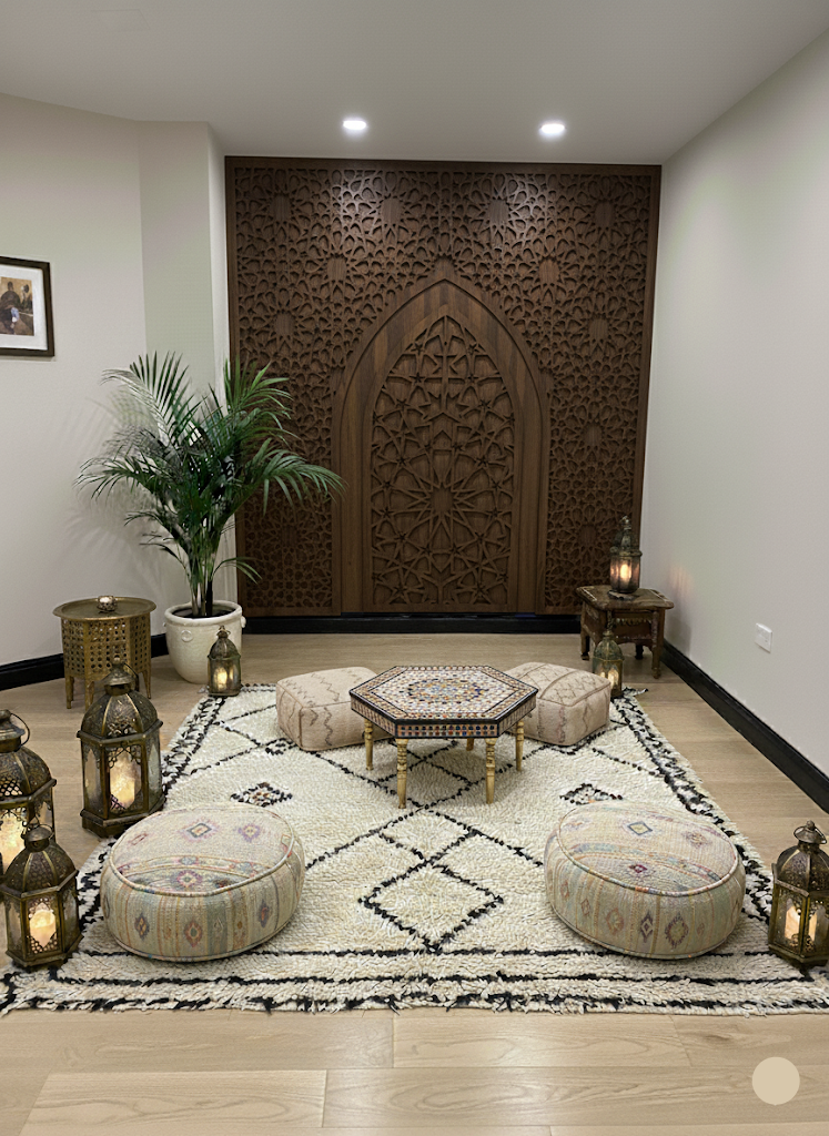 LED Arched Moroccan Backdrop