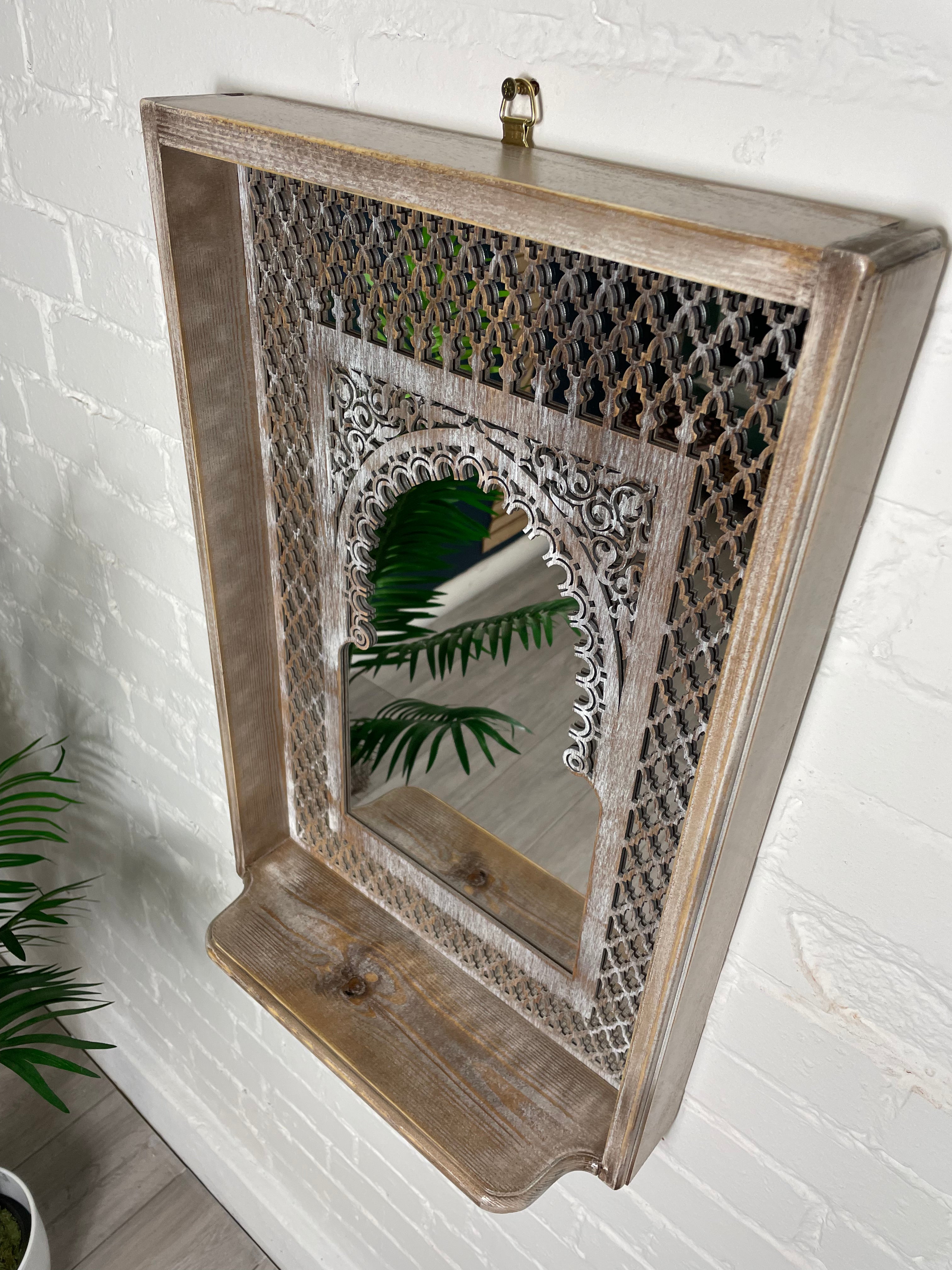 Luxurious Rustic Handcrafted Moroccan Mirror | Reclaimed Mirror