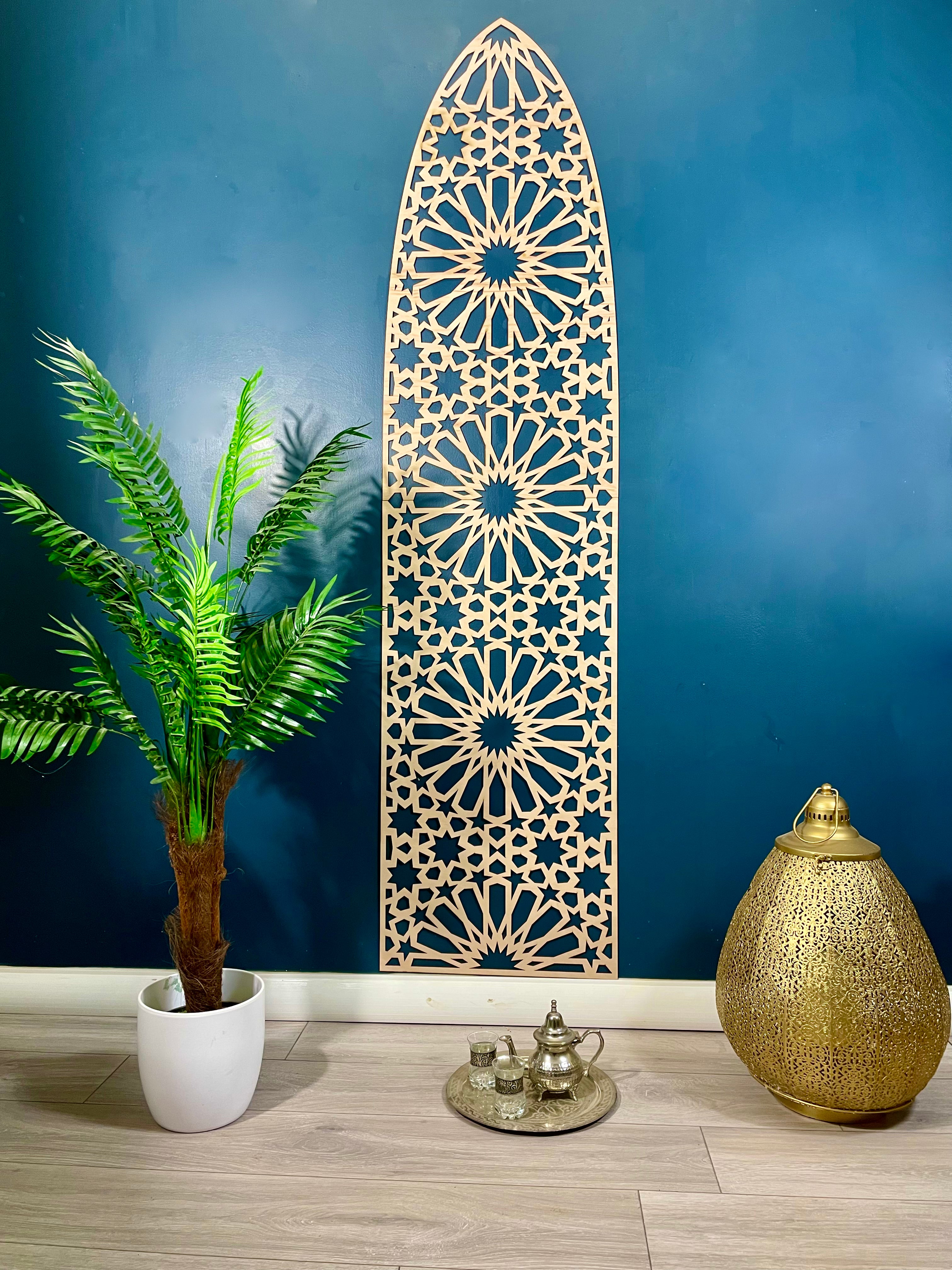 Moroccan Decor Arched Panel