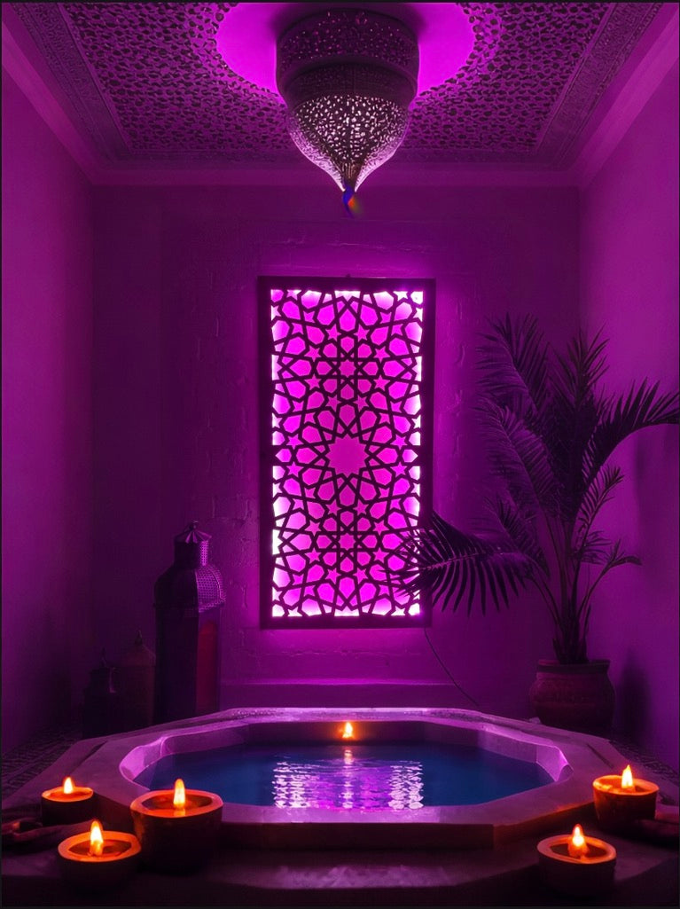 Moroccan Spa Decorative LED Panel