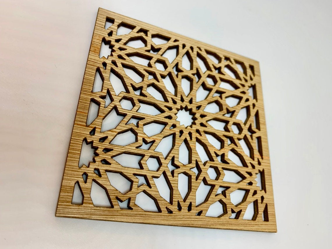  Decorative wood panels| Traditional Moroccan furniture