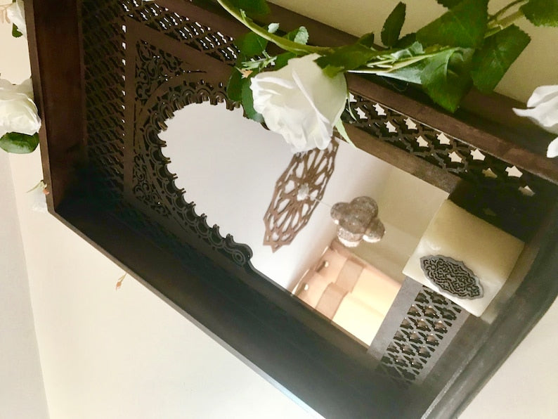  Luxurious Handcrafted Arabesque Moroccan Mirror| Best Moroccan Furniture