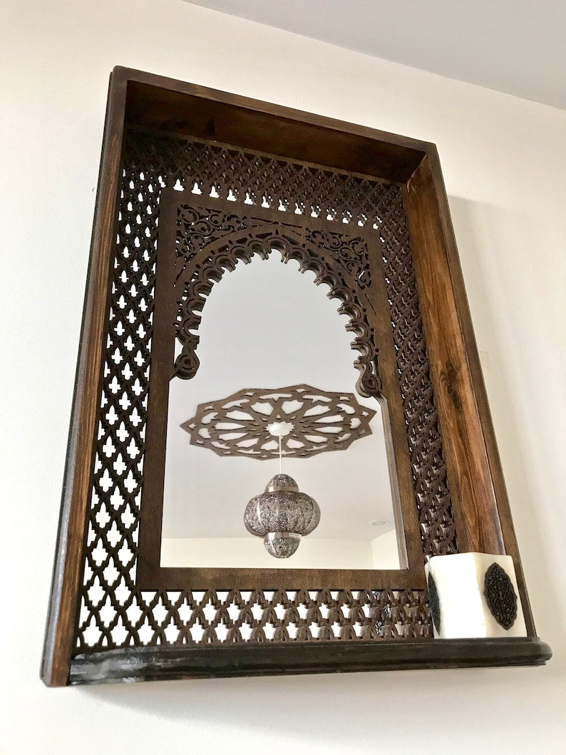 Luxurious Mirror handcrafted Arabesque|Best Moroccan Mirror Design 