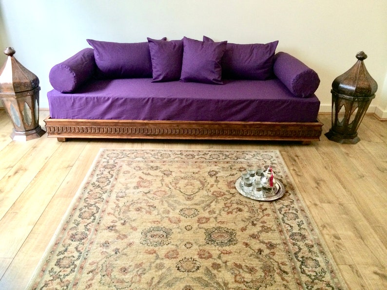 Luxurious Moroccan Sofa Arabian Bench|Best Moroccan Furniture In UK