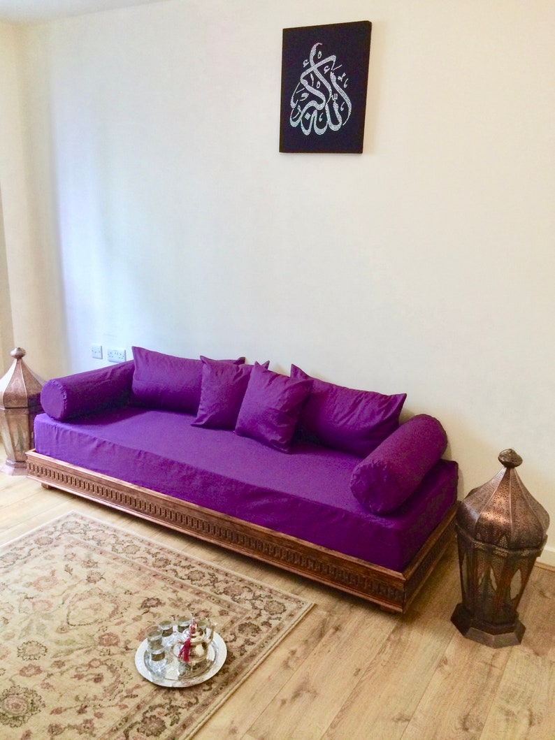 Luxurious Moroccan Sofa Arabian Bench|Best Moroccan Furniture In UK