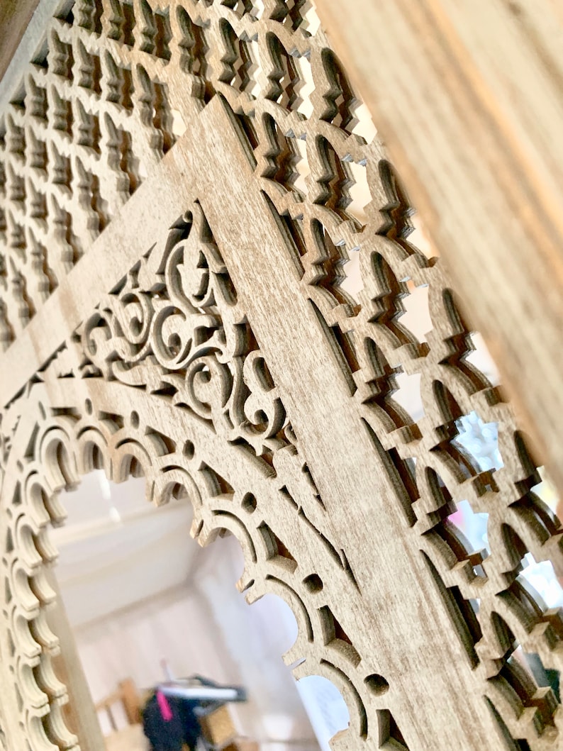  Luxurious Handcrafted Arabesque Moroccan Mirror|Moroccan Design Furniture
