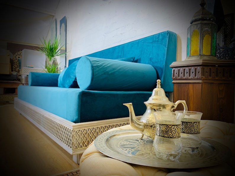 Luxurious Arabesque Moroccan Sofa| Best Moroccan Furniture store in UK
