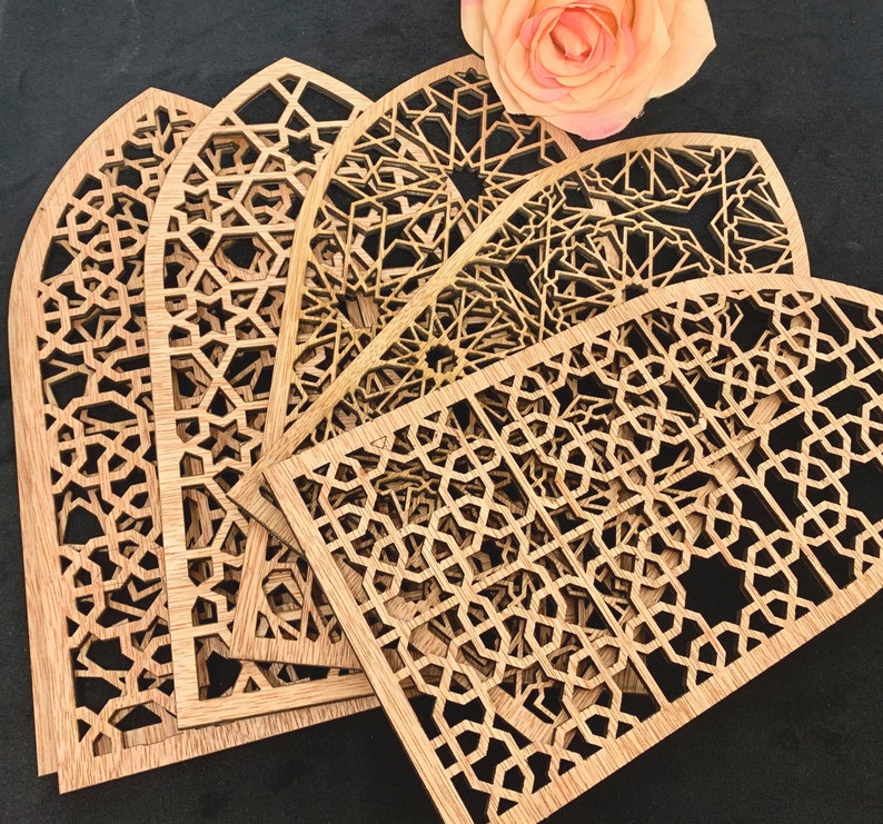  Decorative wood panels Arch style|Best Moroccan Wood Panels Furniture