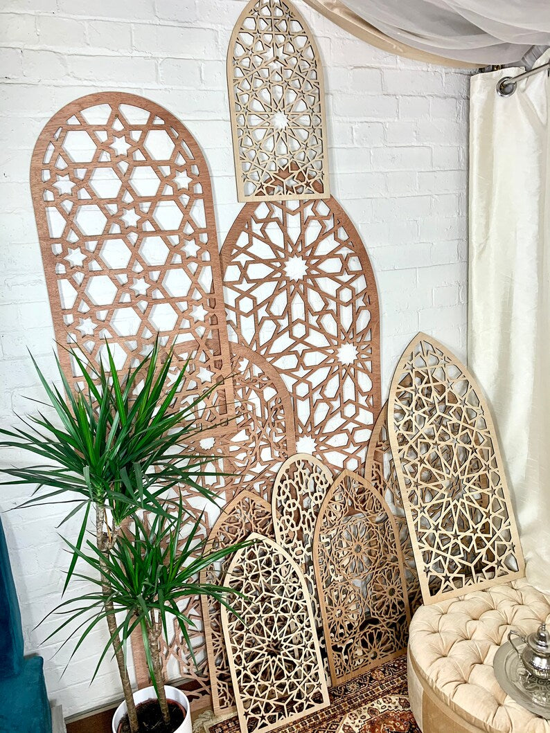  Decorative wood panels in all sizes |Best Moroccan Furniture Store