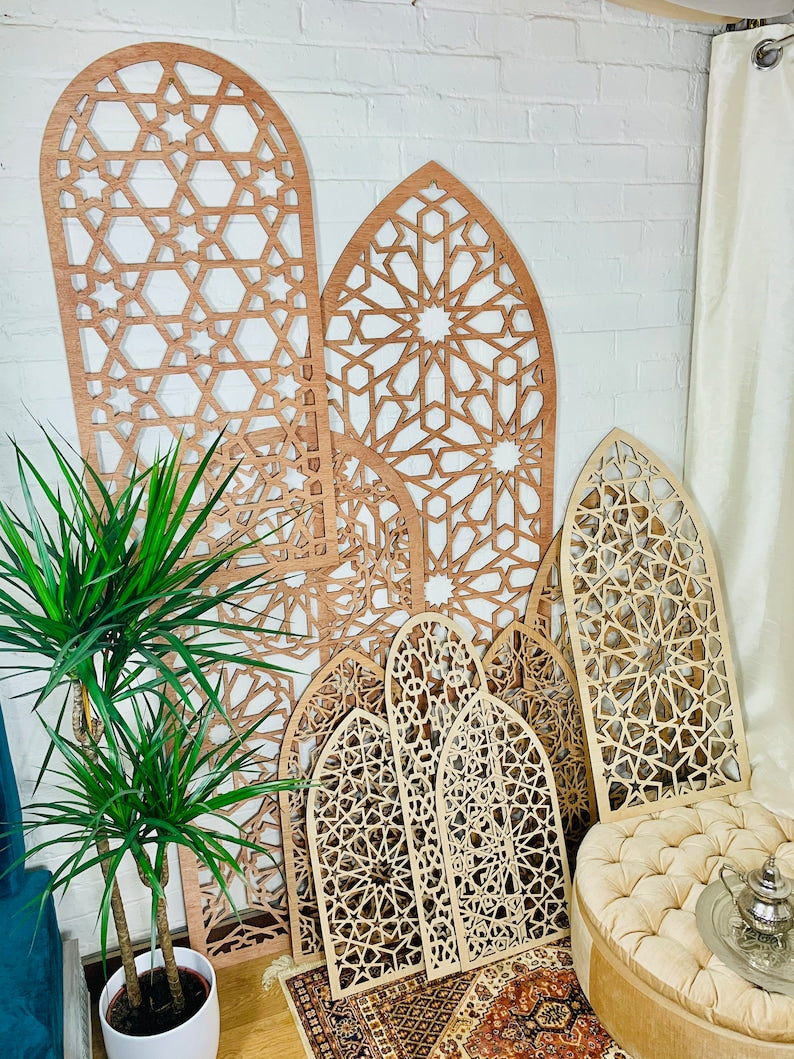  Decorative wood panels all sizes fretwork|Best Moroccan Furniture UK