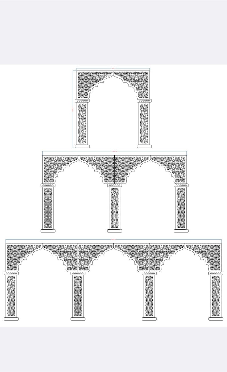  Headboard single Arch Wood Decorative Panels|Moroccan Furniture Shop