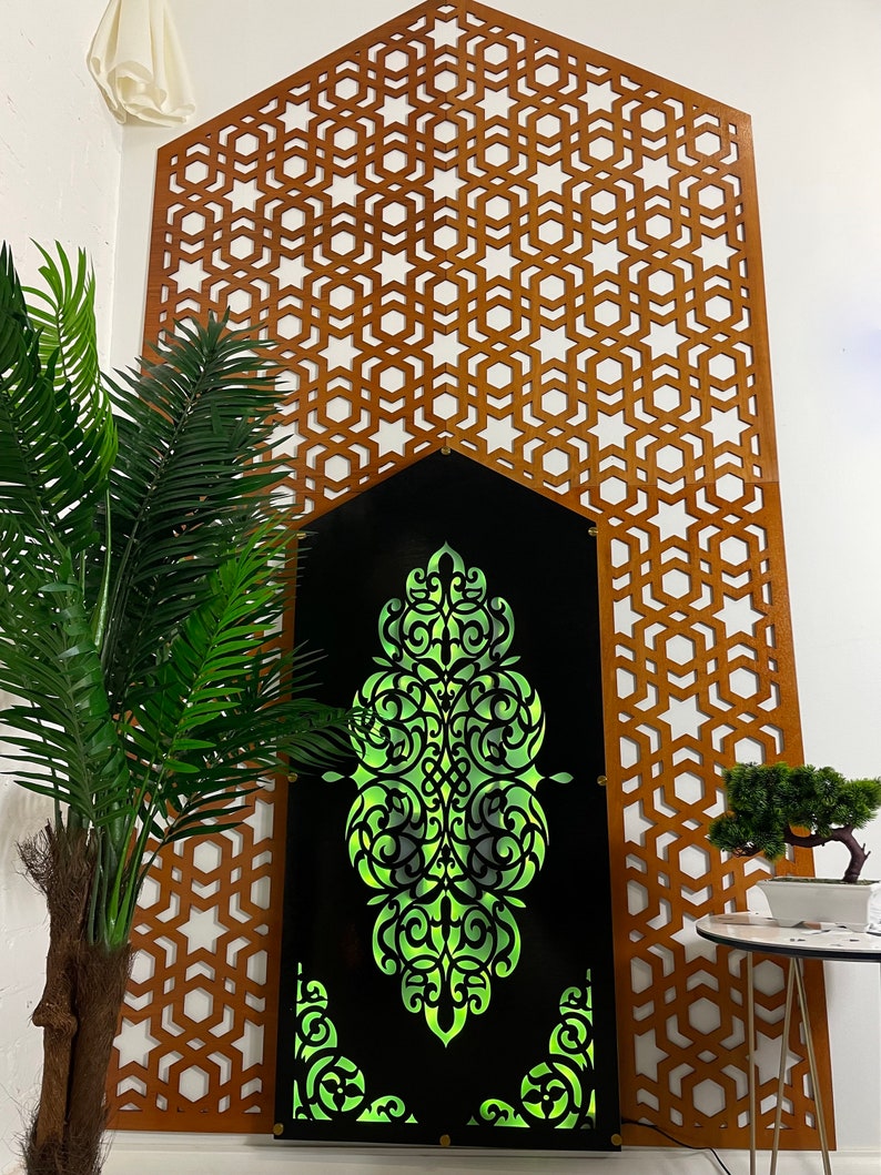 Panels With Central  Lighting Sound System|Moroccan Furniture Design