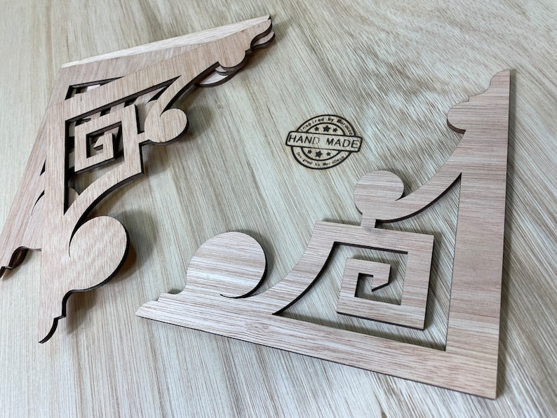  Angle Decorative wood panels | Moroccan Furniture Design