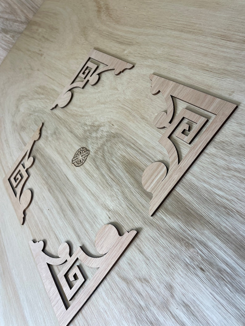  Angle Decorative wood panels | Moroccan Furniture Design