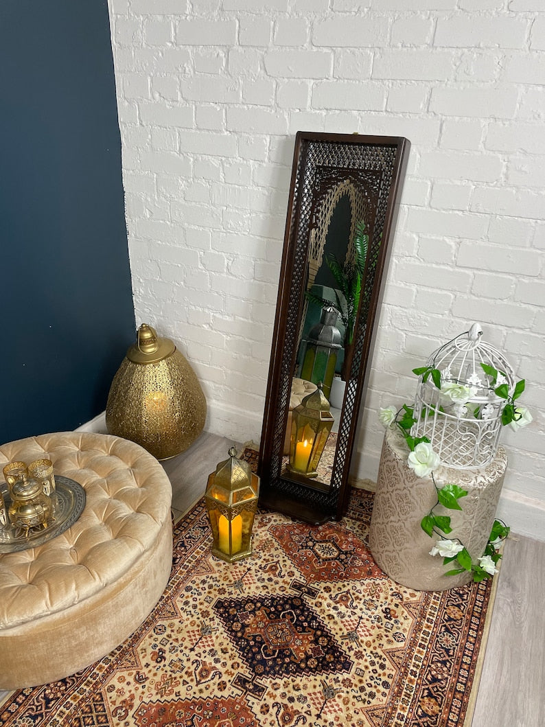 Moroccan Full length Riad Mirror|Boho Moroccan Mirror Design In UK
